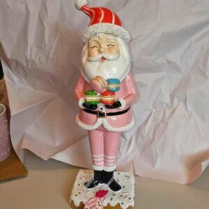 Peppermint Square Santa